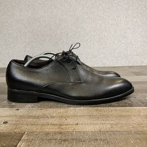 Ermenegildo Zegna Men’s Size 10.5 Italian Handmade Dress Shoes Black Lace Up Who